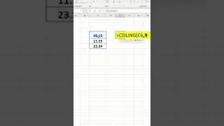 Excel tips & tricks #130|Excel MAGIC TRICK for CEILING Function| MUST WATCH