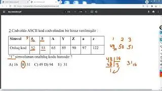 İMTAHANDA QARŞILAŞACAĞINIZ SUAL TİPİ (Say sistemləri)