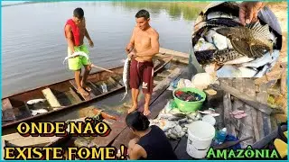 PESCARIA NA AMAZÔNIA, VIVER NESSE lugar é ir atras do ALIMENTO todos os DIAS !