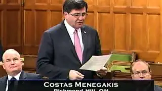 MP Costas Menegakis congratulates the Canadian Race Relations Foundation