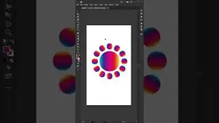 Cómo hacer gráficos con Blend Tool - #illustrator - #shorts 😮