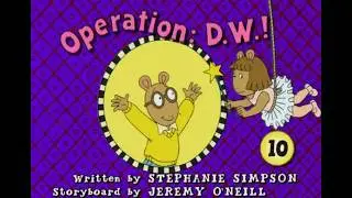 Arthur Full Episode: Operation DW! (1/2)
