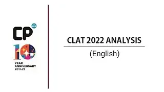 CLAT 2022 Exam Analysis | English Section Analysis by Clat Possible