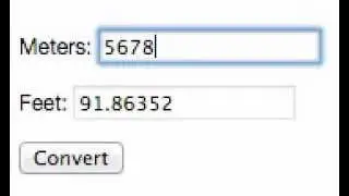 Convert Meters to Feet