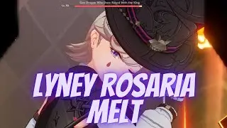 F2P C0 Lyney - melt team | build at the end [Genshin Impact]