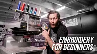 Embroidery For Beginners | Step by Step T-shirt Business