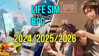 NEW | BEST Upcoming Life Sim-RPGs GAMES 2024/2025/2026  If You Like The Sims