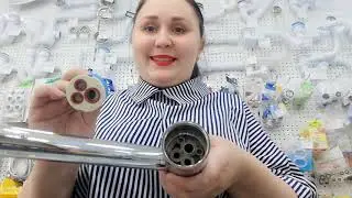 Замена картриджа на смесителе. Как разобрать однорукий смеситель.