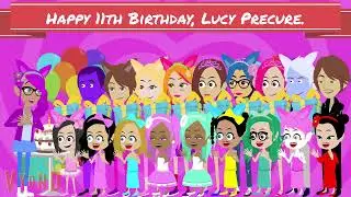 Happy 11th birthday, @LucyPrecureYesLucyNickellYes.
