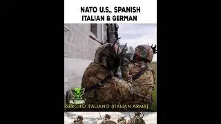 NATO: U.S., Spanish, Italian & German Forces #nato #marines #military
