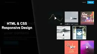 Responsive homepage design html css | imakedesigneasy