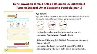 Kelas 2 Tema 3 Subtema 3 Pembelajaran 2