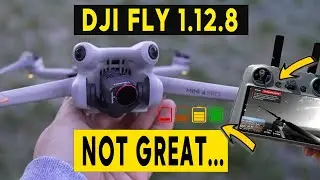 Mini 4 Pro - DJI FLY 1.12.8 DO WE HAVE A NEW PROBLEM?