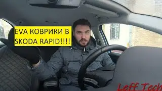 EVA КОВРИКИ В SKODA RAPID!