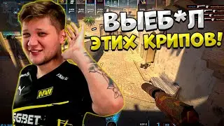 S1MPLE В НЕРЕАЛЬНОЙ ФОРМЕ СТАВИТ ЖЕСТКИЕ ХЕДШОТЫ НА FACEIT!! СИМПЛ В СОЛО ТАЩИТ КАТКУ НА ФЕЙСИТЕ!!
