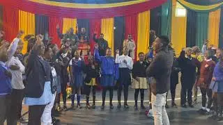 Soweto School Choir Singing Senzeni Na?