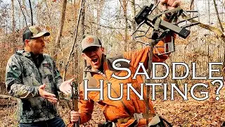 Saddle Hunting Overview -  How to Hang a Saddle Stand & How to Hunt in a Saddle! Tethrd Phantom Demo