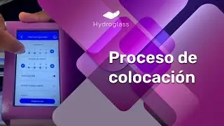 Colocación de una lámina hidrogel