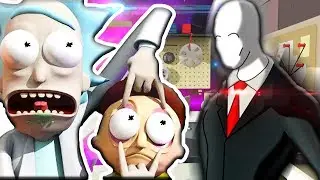 РИК И МОРТИ ПРОТИВ СЛЕНДЕРА В ВР! - РИК И МОРТИ В VRCHAT - ВИРТУАЛЬНАЯ РЕАЛЬНОСТЬ
