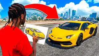 GTA 5 But Whatever I Draw Comes To LIFE!