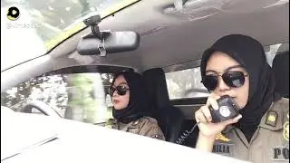 polwan cantik mengingat kan ibadah