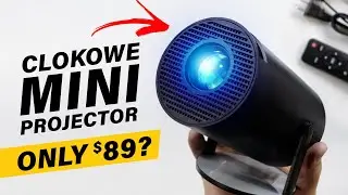 $89 Samsung Freestyle Clone Mini Projector - Is It Worth It? (CLOKOWE T08)