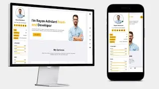 🚀 Create a Stunning Portfolio Website with HTML, CSS, and JavaScript | Step-by-Step Tutorial
