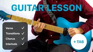 Tiny Moving Parts - Medicine (Full Guitar Lesson with Tab)