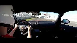 Zandvoort Porsche Cayman R fast laps 4K Ultrawide