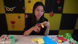 Hướng dẫn làm chiếc giỏ xinh xắn | Hải DIY