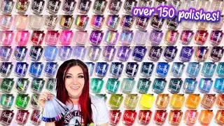 Swatching ALL My Starrily Nail Polishes (Over 150!) || KELLI MARISSA