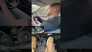 How to gear down at high speed in a manual car 