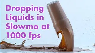 Dropping Liquids in slow motion at 1000fps | Phantom Flex 4k