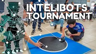 COMBATES INTELIBOTS TOURNAMENT | MINISUMO AMATEUR RC & AUTONOMO #sumorobot #minisumo #arduino