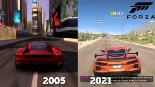 Evolution of Forza & Forza Horizon Games 2005-2021 | Forza - Forza Horizon 5 & Forza Motorsport 8