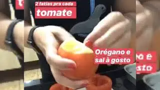 Foca na Receita: Tomate Recheado