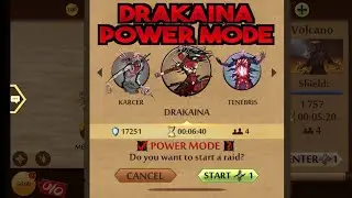 Shadow Fight 2 || Drakaina Power Mode ( danger zone ) 1st place rewards #shadowfight2drakaina