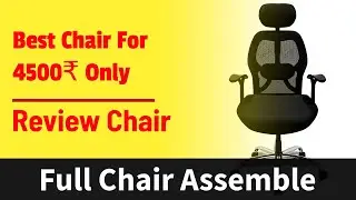Best Chair for Youtuber | Best Chair office | Unboxing and Review, assembly of savya home apex chair