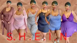 Lounge wear & Lingerie PLUS size, Curvy girl SHEIN HAUL!!!!