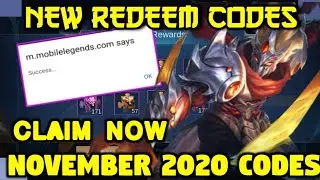 Mobile Legends New Code November 2020 Working Codes Redeem Now