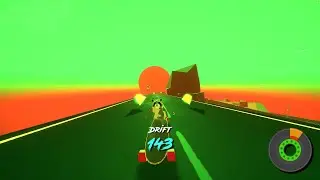 Raccoon Skating and Drifting on a Longboard | Tanuki Sunset Gameplay