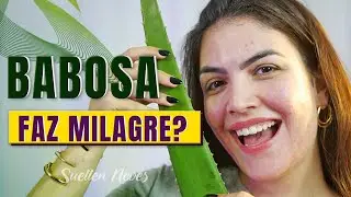 INCRÍVEL: seque ESPINHAS, clareia MANCHAS, hidrata a pele com GEL DE BABOSA - ALOE VERA