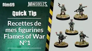Peinture sur figurines [TUTO] : Toutes les recettes de mes figurines FLAMES OF WAR N°1