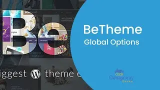 Betheme Tutorial #1 Global Options | Getting Started with Betheme