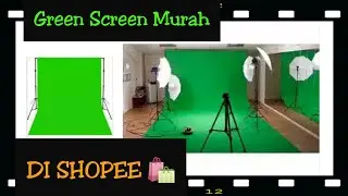 Green Screen Murah Di SHOPEE || Rekomended Olshop