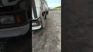 Взорвалось колесо на полуприцепе, что делать если нет запаски?!