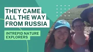 Russian girls hiking in kashmir | Gangbal | kashmir