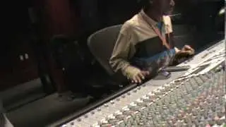 Mixing session on SSL 9000 at LARS.