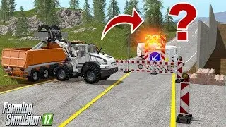 LS17 - Die große Autobahnbaustelle der Bauhof Weber Map V3 mit dynamischen Leitplanken 😍🚧