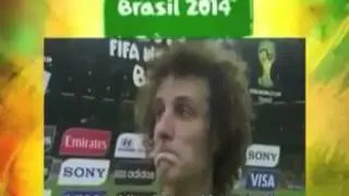 David Luiz huilt